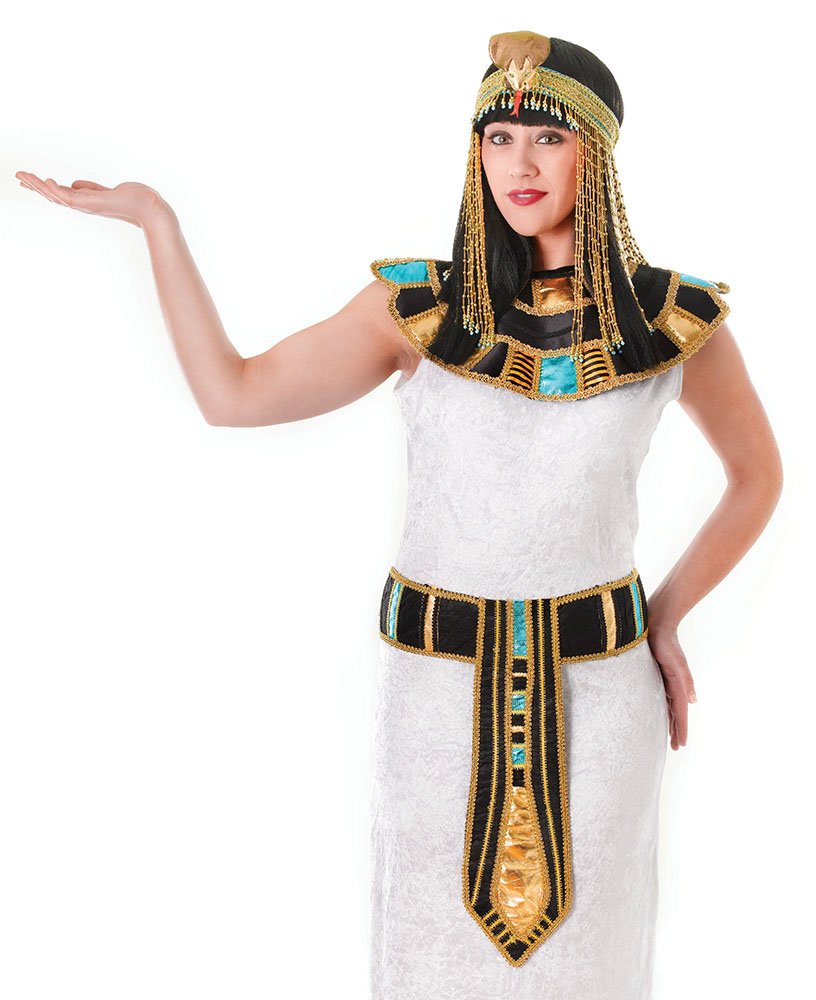 Bristol Novelty BA1062 Egyptian Belt Costume | For Women | 1 Piece | Multicoloured | One Size-Adult, Multicolor