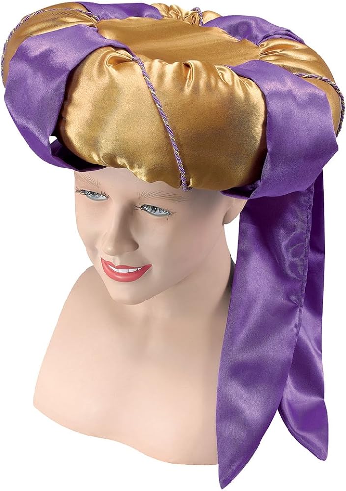 Bristol Novelty BH436 Sultan Hat, Mens, Gold, One Size