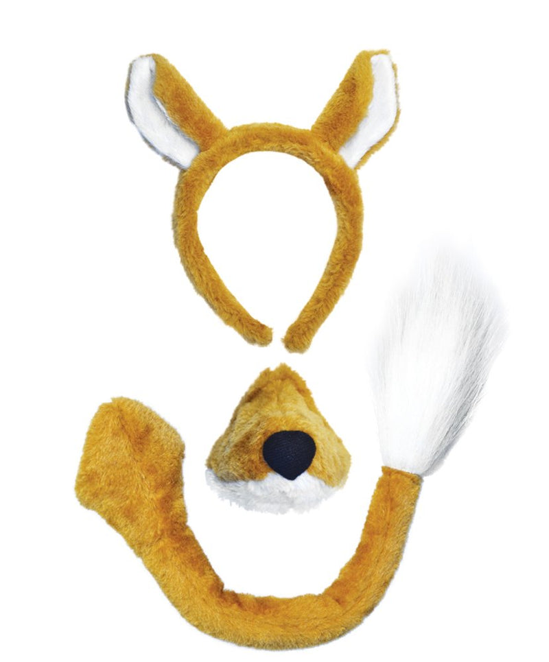 Bristol Novelty DS149 Fox Costume Accessory Set, Purple/Black, One Size