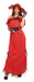 Bristol Novelty AC320 Scarlet O’Hara Costume set | For Women | Red Scarlett O'Hara, UK 10-14