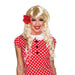 Ladies Fancy Club Party Accessory Vixen Wavy Curly Long Fake & Artificial Wig UK