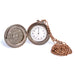 Bristol Novelty BA778 Steampunk Pocket Watch, Mens, Bronze, One Size