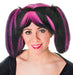 Bristol Novelty BW797 Steampunk Wig | For Women | Black and Pink Accessory, One Size