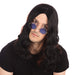 Bristol Novelty BW481 Perruque Ozzy Osbourne à mèches noires/rouges, taille unique