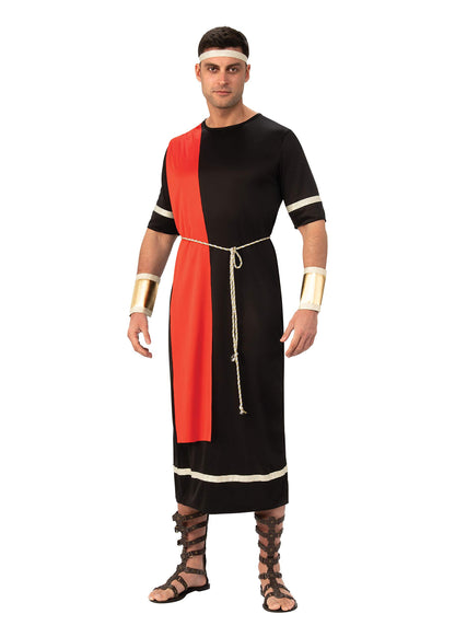 Bristol Novelty AC341 Roman Caesar Costume set | For Men | Black, Standard