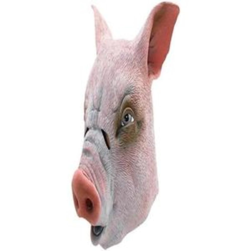 Bristol Novelty BM231 Pig Overhead Mask (One Size