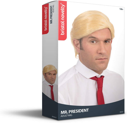 Bristol Novelty BW937 Trump Wig, Blonde, One Size