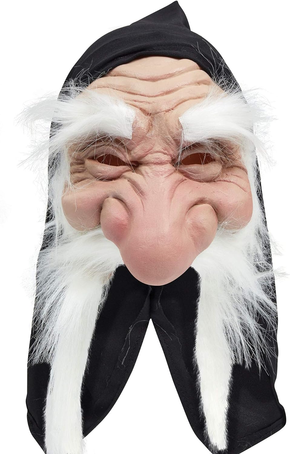 Bristol Novelty, Maschera da Gnomo con Cappuccio e Barba, Taglia Unica