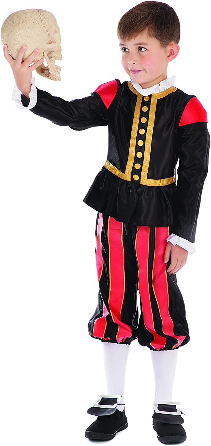 Bristol Novelty Children's William Shakespeare Costume