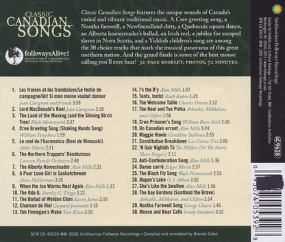 Classic Canadian Songs From Smithsonian Folkways