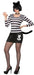 Bristol Novelty-AC78162 Disfraz de gata ladrona para mujer, Color blanco, UK Size 10-14 (AC78162