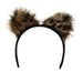 Bristol Novelty BA220 Feline Fantasy Ears headband | For Women | Brown, Multi-Colour, One Size