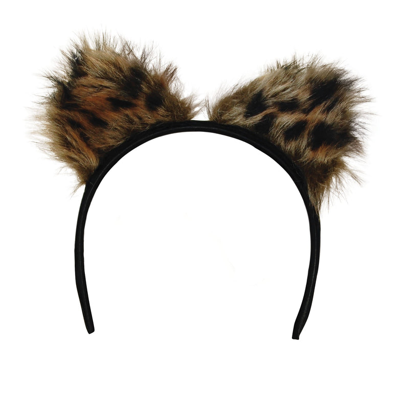 Bristol Novelty BA220 Feline Fantasy Ears headband | For Women | Brown, Multi-Colour, One Size