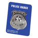 NEW METAL POLICE BADGE PC MAN OFFICER FANCY DRESS (accesorio de disfraz