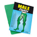 Bristol Novelty Adults Christmas Fancy Dress Party Celebration Costume Accessory Male Tights