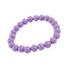Bristol Novelty- Pulsera | Pop Art Big Pearl | Morado | 1 Unidad, Color lavanda, Talla única (76708