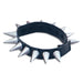 Bristol Novelty BA435 Spike Choker | Unisex | Black Adult, Silver, One Size