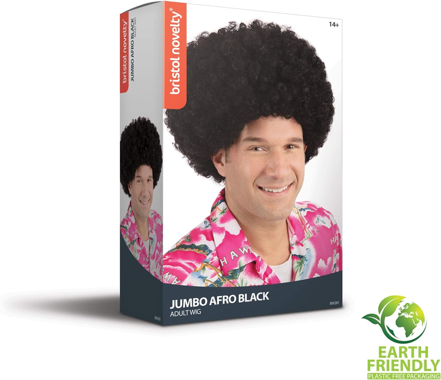 Bristol Novelty Herren Jumbo Afro Perücke