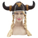Bristol Novelty BH210 Viking Helmet Plaits | 1 Piece | Multicoloured | One Size-Adult, Womens