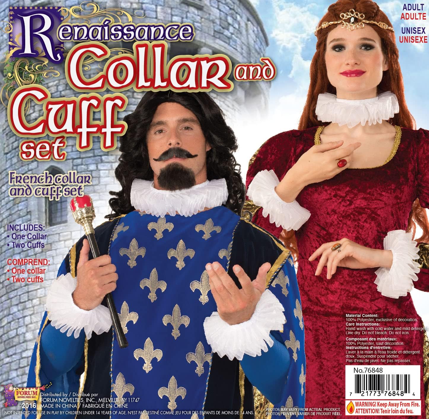 Forum Novelties Renaissance Collar and Cuff Set