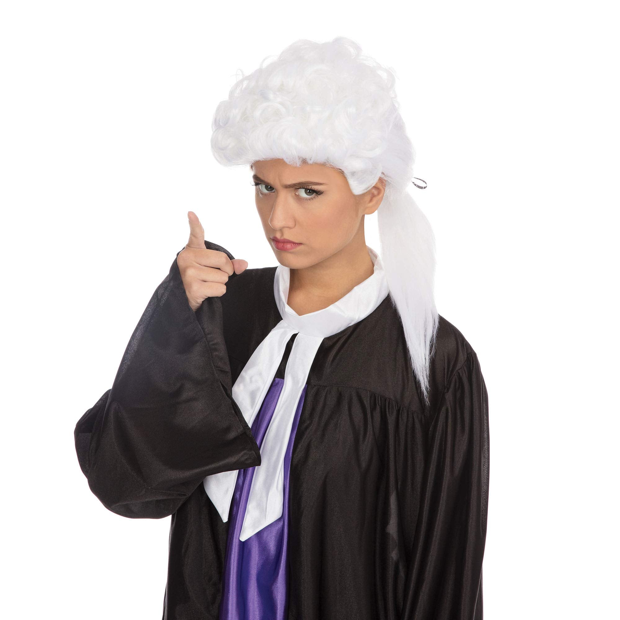 Bristol Novelty - Perruque JUGE - Adulte