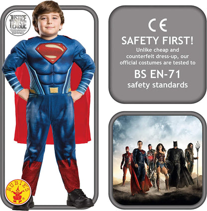 Rubie's Official DC Justice League Deluxe Superman, Children Costume