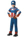 RUBIES - Avengers Officiel - Déguisement Classique Captain America Enfant - Taille M - 5-6 ans - 105 à 116 cm - Costume Combinaison Bleue et Rouge et Cagoule - Pour Halloween, Carnaval