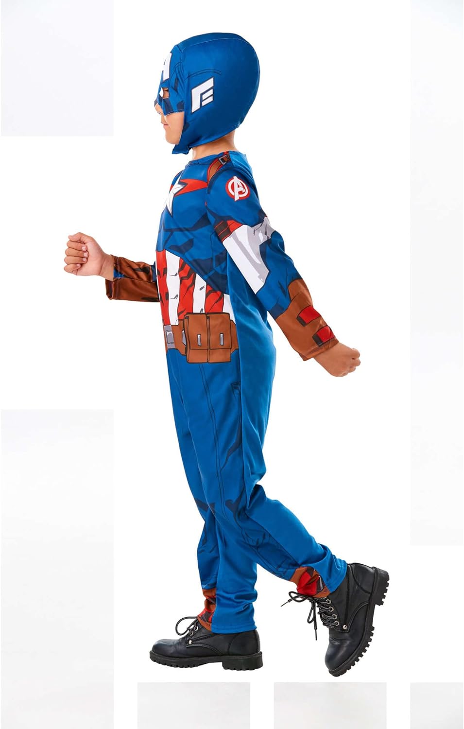 Rubie's Official Marvel Avengers Captain America Classic Childs Costume, Kids Superhero Fancy Dress
