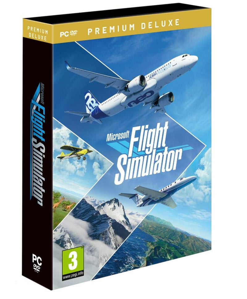 Microsoft Flight Simulator 2020 - Premium Deluxe PC Disc Premium Deluxe Edition
