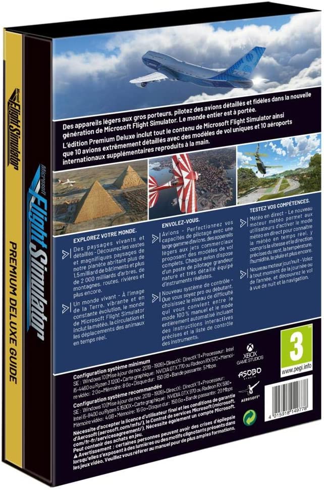 Microsoft Flight Simulator 2020 - Premium Deluxe PC Disc Premium Deluxe Edition