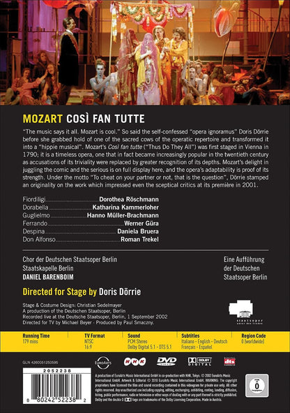 MOZART*COSI FAN TUTTE(STAATSOPER BERLIN