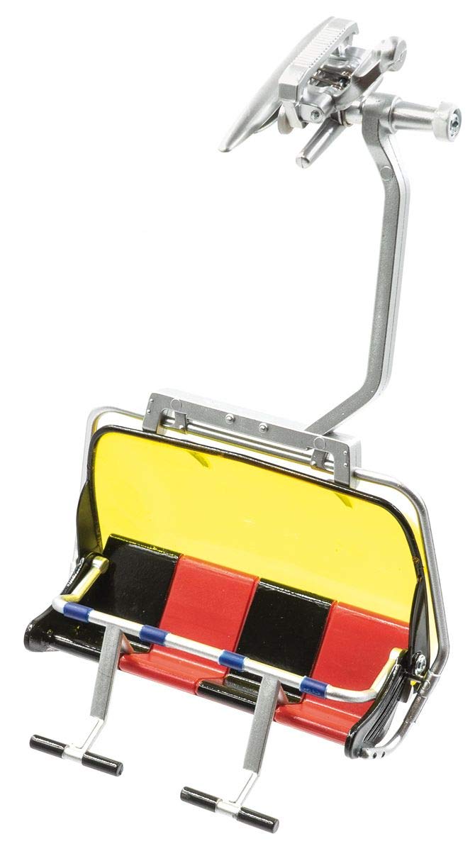 Jaegerndorfer JaegerndorferJC87300 4 Seater Armchair, 1:32 Scale, Black/Red/Yellow, Multi-Color