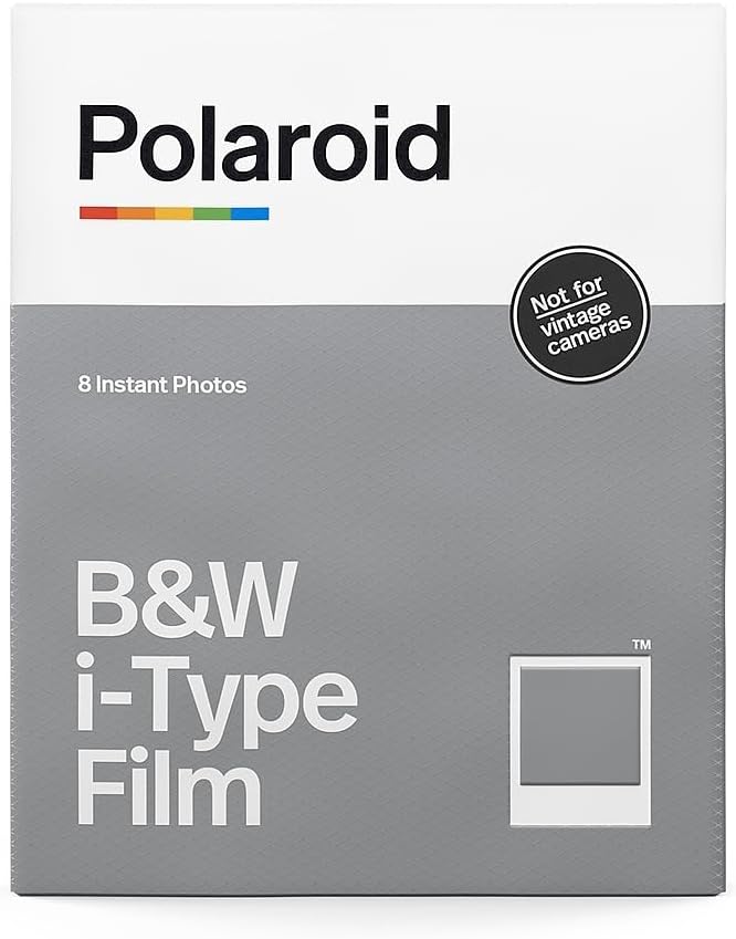 Polaroid 6001 B&W Film for I-Type (Packaging/Edition May Vary