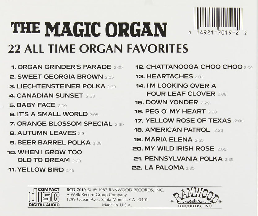 22 All Time Organ Favorites