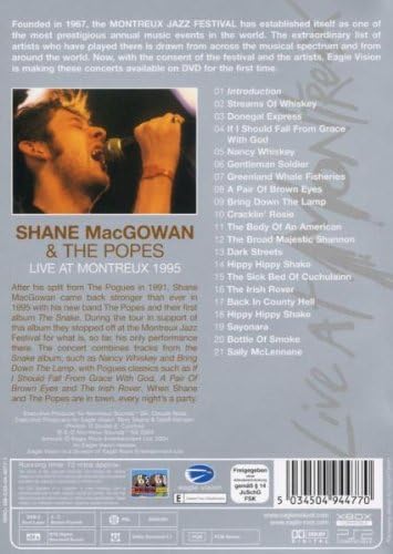 Shane MacGowan - Montreux 1995