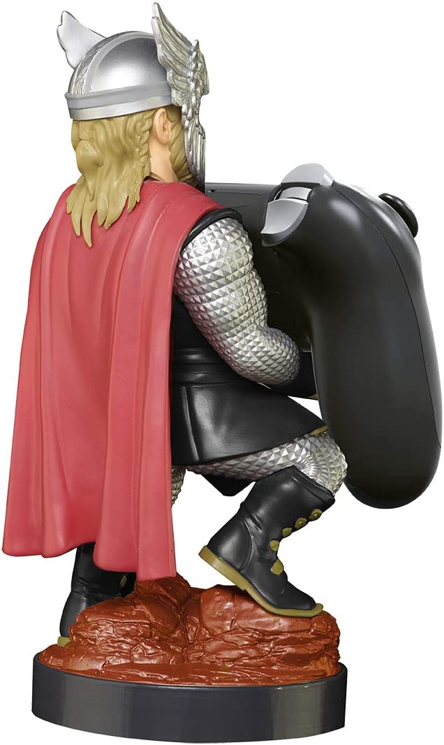Cable Guys - Marvel Avengers Thor Gaming Accessories Holder & Phone Holder for Most Controller (Xbox, Play Station, Nintendo Switch) & Phone