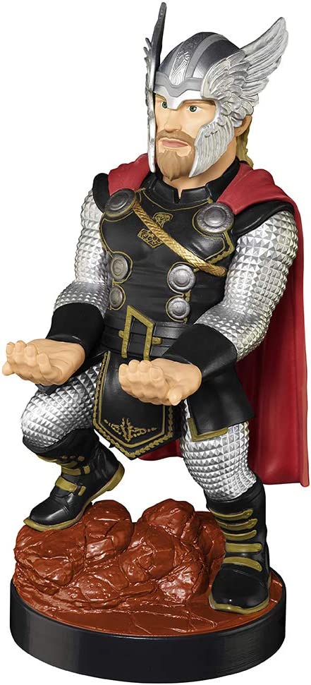 Cable Guys - Marvel Avengers Thor Gaming Accessories Holder & Phone Holder for Most Controller (Xbox, Play Station, Nintendo Switch) & Phone