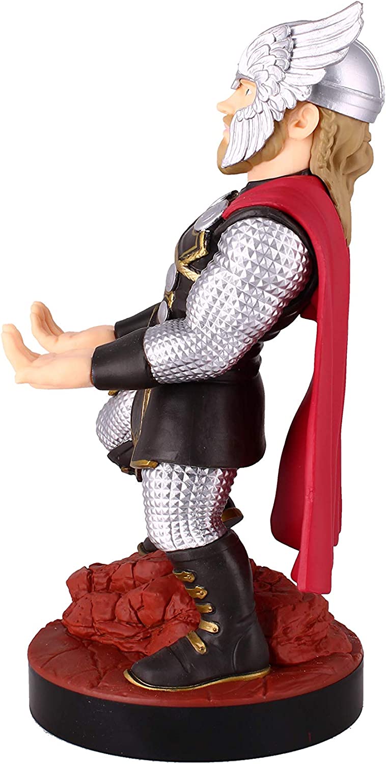 Cable Guys - Marvel Avengers Thor Gaming Accessories Holder & Phone Holder for Most Controller (Xbox, Play Station, Nintendo Switch) & Phone