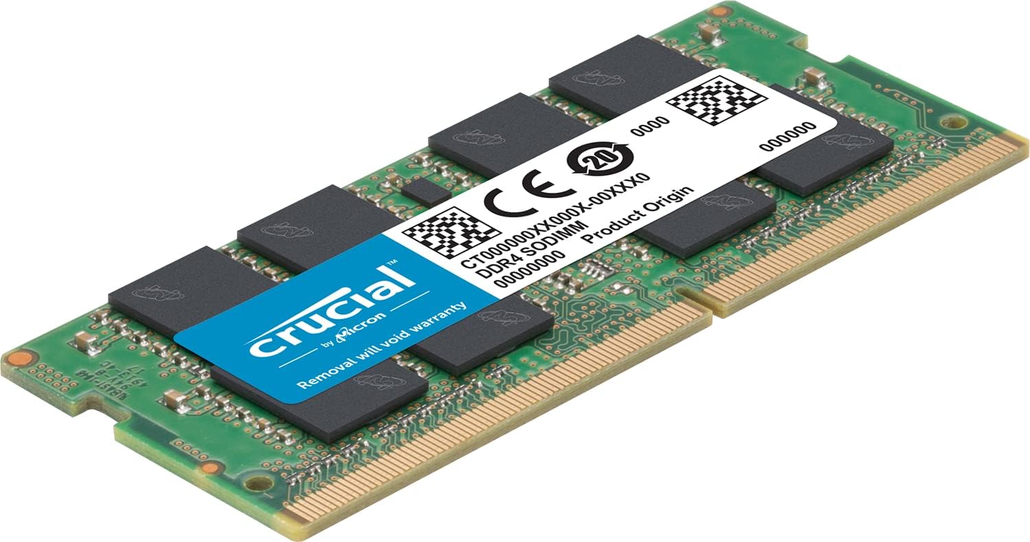 Crucial RAM 8GB DDR4 3200MHz CL22 (or 2933MHz or 2666MHz) Portable Memory CT8G4SFRA32A