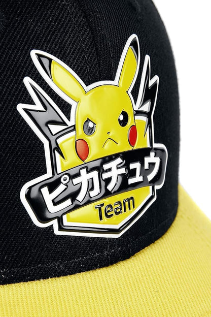 Pokémon Pikachu – Hero Unisex Cappellino nero/giallo