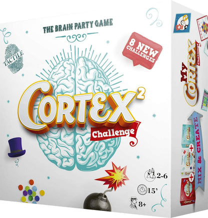 Zygomatic | Cortex Challenge: 2nd Edition | Card Game | Ages 8+ | 2-6 Players | 15 Minutes Playing Time