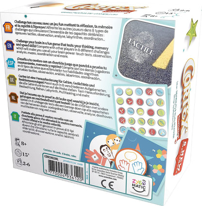 Zygomatic | Cortex Challenge: 2nd Edition | Card Game | Ages 8+ | 2-6 Players | 15 Minutes Playing Time