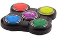 JohnToy- Juego de Memoria y Seguimiento con luz y Sonido 2 en 1. (24372