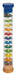 Eichhorn 100003446 Regenmacher-100003445 Rainmaker Made of Solid Wood, Plastic Tube with Metal Balls, 32 x 5 cm, Multicoloured, 32x5cm 32x5cm Single