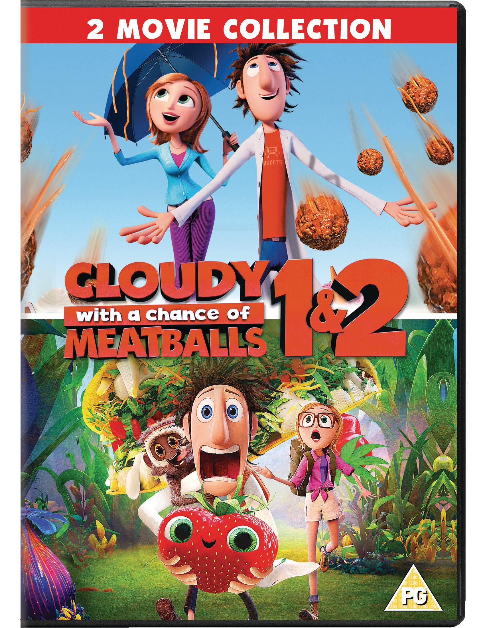 Cloudy With a Chance of Meatballs 1 and 2