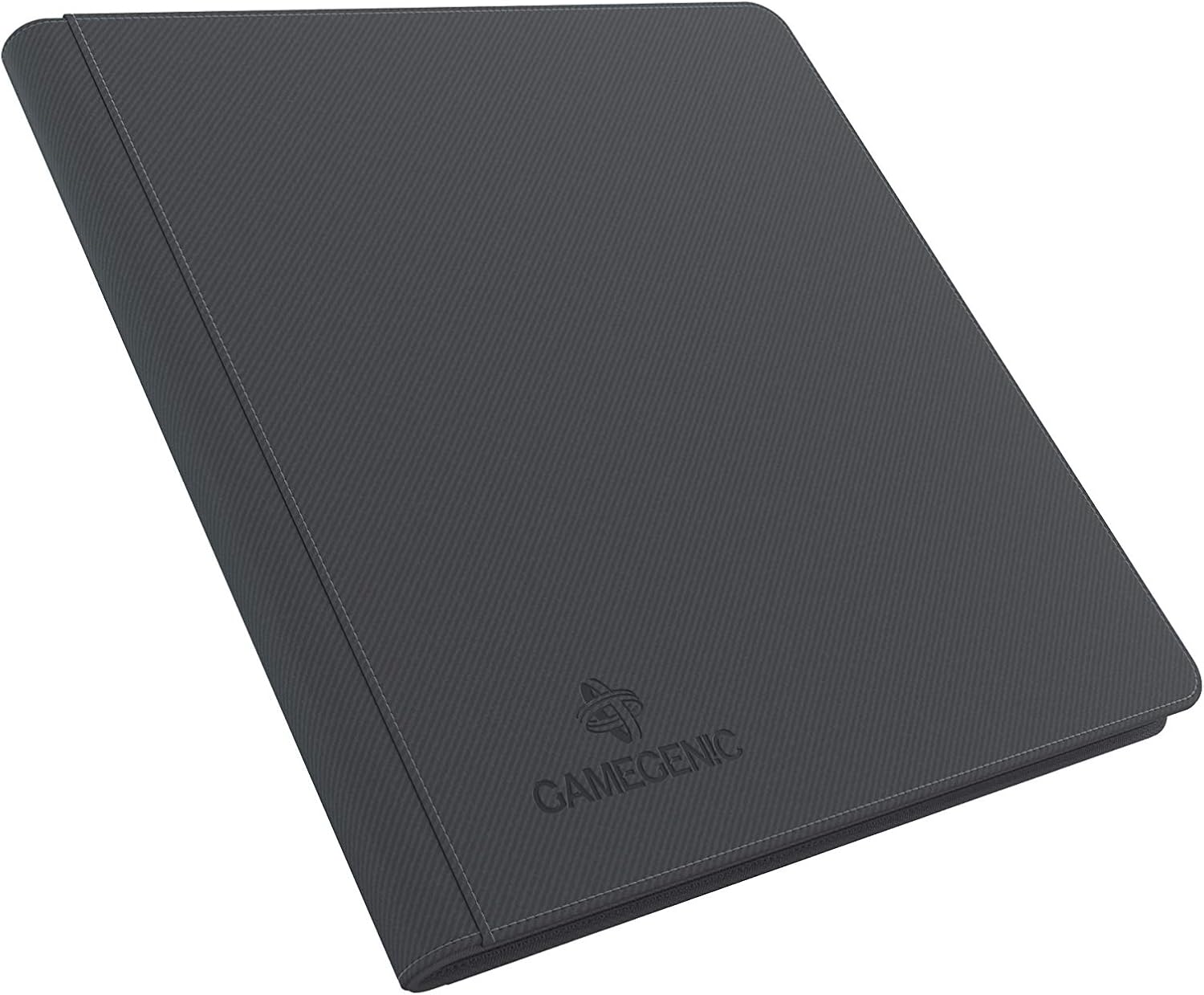 Gamegenic GGS31021ML Zip-Up Album (24-Pocket), Black,Medium