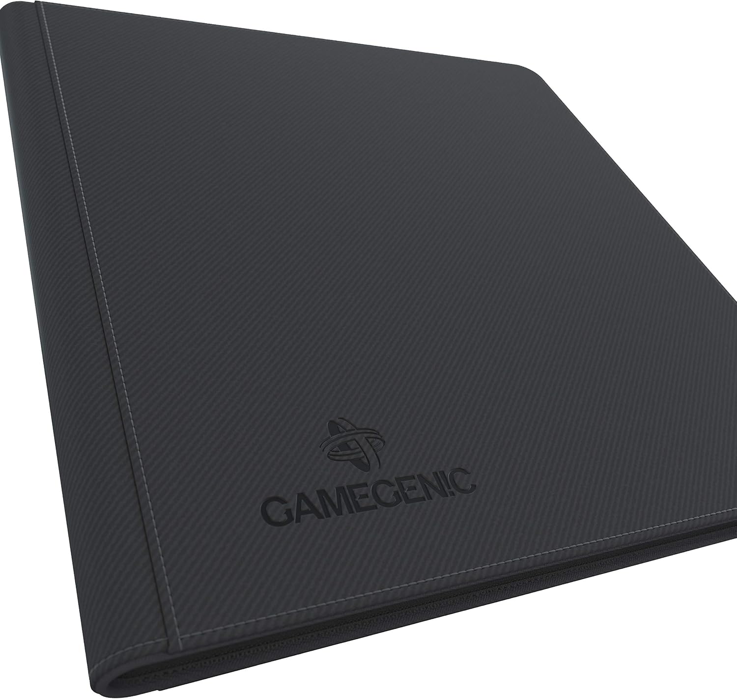 Gamegenic GGS31021ML Zip-Up Album (24-Pocket), Black,Medium