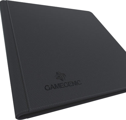 Gamegenic GGS31021ML Zip-Up Album (24-Pocket), Black,Medium