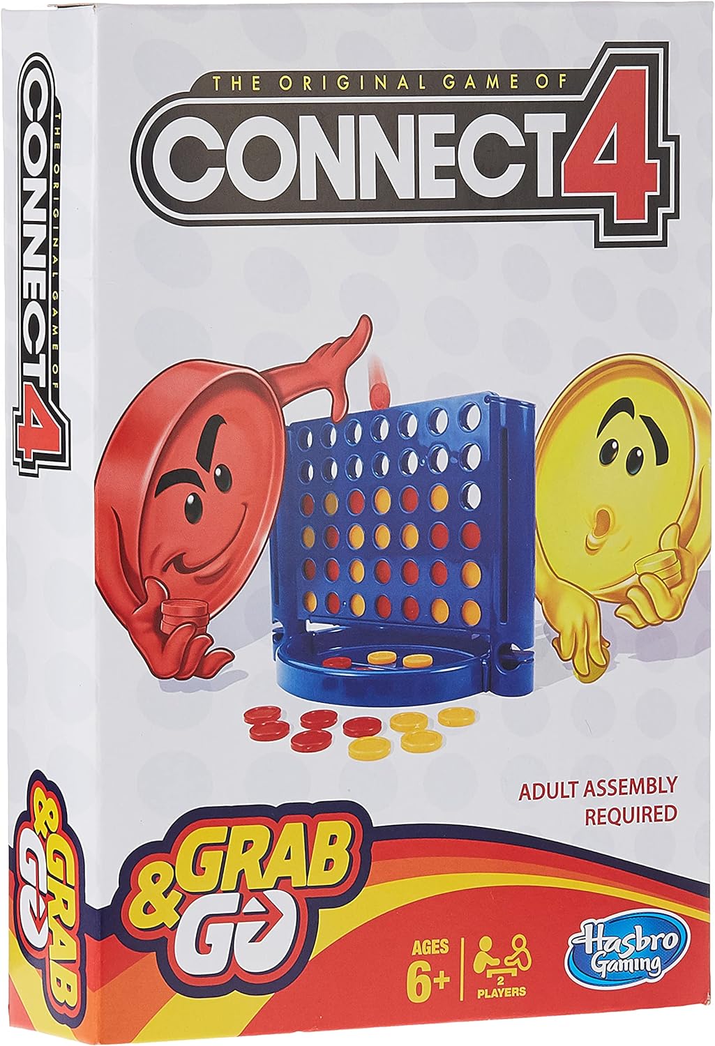 Hasbro Gaming Connect 4 Grab & Go Game One Size English Version