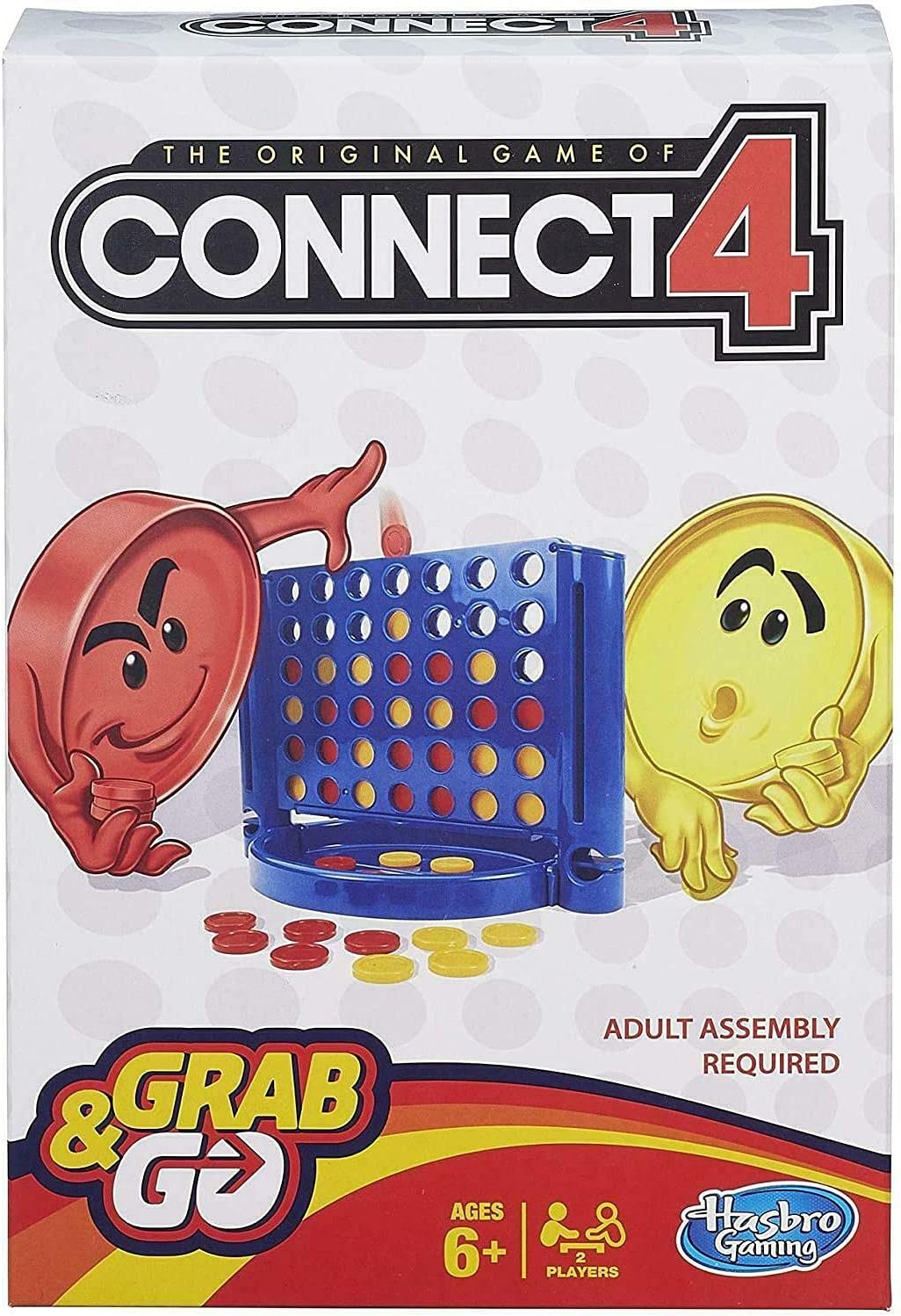 Hasbro Gaming Connect 4 Grab & Go Game One Size English Version